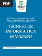 PPC Tecnico em Informática Integrado SB