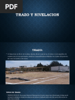 Trazo y Nivelacion