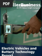 Ev Battery Technology