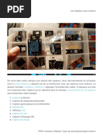 Les Capteurs Avec Arduino