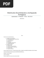 História Dos Descobrimentos e Da Expansão Portuguesa - PDF Versão 1 Apontamentos