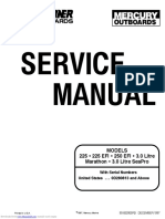 Service Manual: Models 225 - 225 Efi - 250 Efi - 3.0 Litre Marathon - 3.0 Litre Seapro