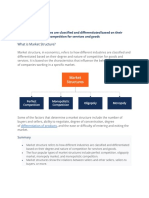 What Is Market Structure?