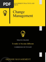 Change Management