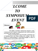 Welcome TO Symposium Event