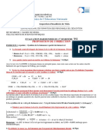 Correction Epreuve Devoir Departemental Sciences Physiques TS2