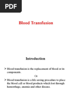 Blood Transfusion