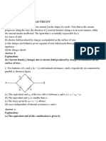 Xii Physics - Chapter 3 Term 1