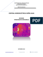 Informe de Termografía en Central Hidroeléctrica