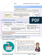 I Experiencia de Aprendizaje - Act 3 - Semana 4 - 5 Vi Ciclo