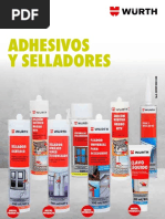 Catalogo Wurth Adhesivos y Selladores PDF