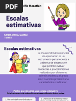 Escalas Estimativas