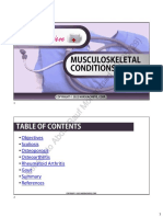 Musculoskeletal Conditions