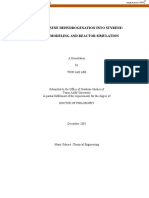 Ethylbenzene Dehydrogenation Into Styrene: Kinetic Modeling and Reactor Simulation