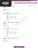 Selina Solutions Concise Maths Class 10 Chapter 7