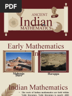 Ancient Math in India