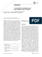 Geophysical Evaluation of Groundwater Potential in Part of Southwestern Basement Complex Terrain of Nigeria