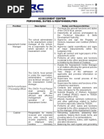 Duties and Responsibilities