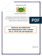 Module Francais Ci CP Ce1 Contenu Validé