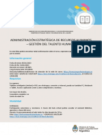 Administración Estratégica de Recursos Humanos - Gestión Del Talento Humano