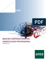 Guía Máster en Orientación Profesional - UNED