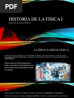 Historia de La Fisica I