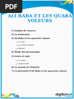 1) Origine de L'oeuvre 2) Le Traducteur 3) Ali Baba Et Les Quarante Voleurs