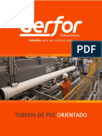 Manual Gerfor Tuberia U.M PVC o Orientado