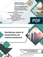 Decisiones Sobre El Lanzamiento de Nuevos Productos