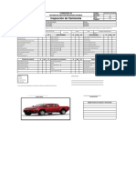 Check List de Inspección Diaria Pre-Uso Camionetas