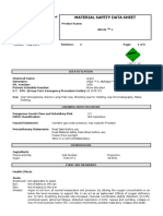 Material Safety Data Sheet: TM TM