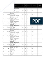 MEP Bill of Quantities