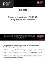 LW 16 Return On Investment