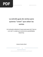 La Extraña Guía de Ventas para Quienes Creen Que Odian Las Ventas