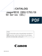 ImagePRESS C850 C750 C650 Series Partscatalog Juin2022