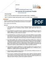 TALLER N°2C - Aplicacion de Sistemas de Ecuaciones Lineales - 2