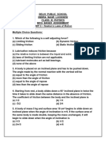 Unit 3 Newton's Laws of Motion