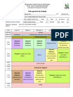 Plan General de Trabajo (Cronograma)