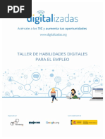 Mini Guia Taller de Habilidades Digitales para El Empleo