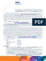 Comunicado Segunda Fase de Evaluación de Diagnóstico Yucatan Marzo 2022