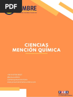 Ensayo PAES Ciencias Mención Química - Preuniversitario Cumbre