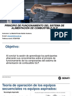 Principio de Funcionamiento Del Sistema de Alimentación de Combustible GLP