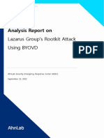 Analysis Report On Lazarus Groups Rootkit Attack Using BYOVD - Sep 22 2022