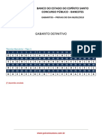 Banestes2018 Gabarito Definitivo Banestes