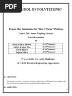 Final PPT Smart Wighing Machine