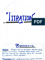 Titration