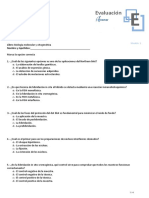 Evaluacion Bmct-U05. Hibridacion de Acidos Nucleicos.