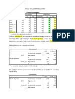 Resultados Inferencial de La Correlación