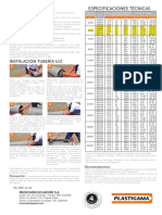 Especificaciones Tecnicas Tuberia