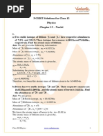 Class 12 - Physics - Nuclei